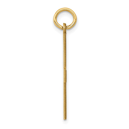 14K Laser Designed Greek Cross Pendant