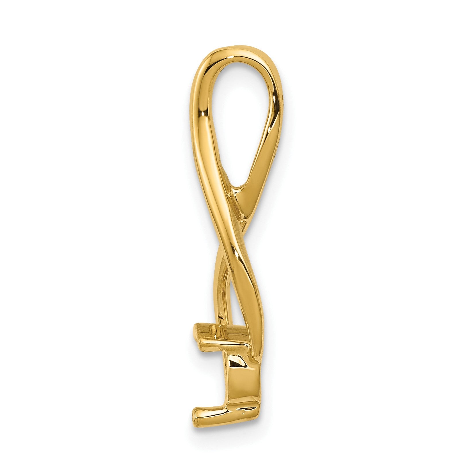 14k Holds 4.5mm Stone Fancy Slide Mounting Fits up to 2mm Regular/6mm Fancy or Reversible Omega