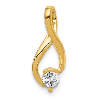 14k Holds 4.5mm Stone Fancy Slide Mounting Fits up to 2mm Regular/6mm Fancy or Reversible Omega
