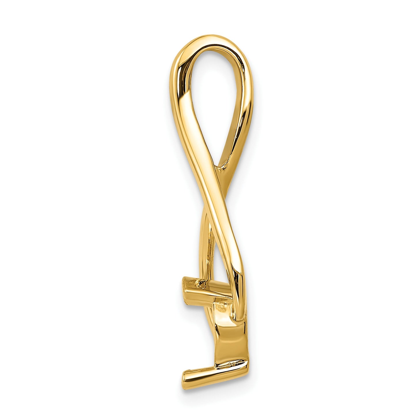 14k Holds 5.8mm Stone Fancy Slide Mounting Fits up to 2mm Regular/6mm Fancy or Reversible Omega
