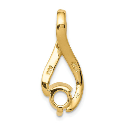 14k Holds 5.8mm Stone Fancy Slide Mounting Fits up to 2mm Regular/6mm Fancy or Reversible Omega