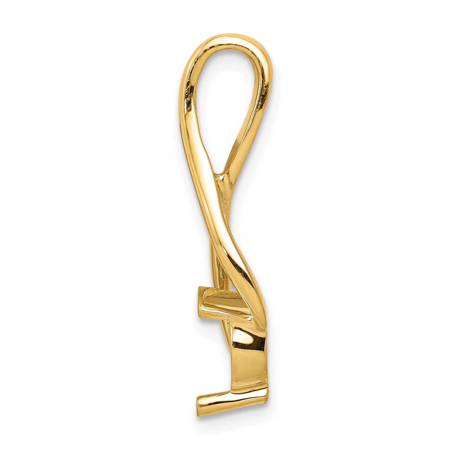 14k Holds 6.5mm Stone Fancy Slide Mounting Fits up to 3mm Regular/6mm Fancy or Reversible Omega