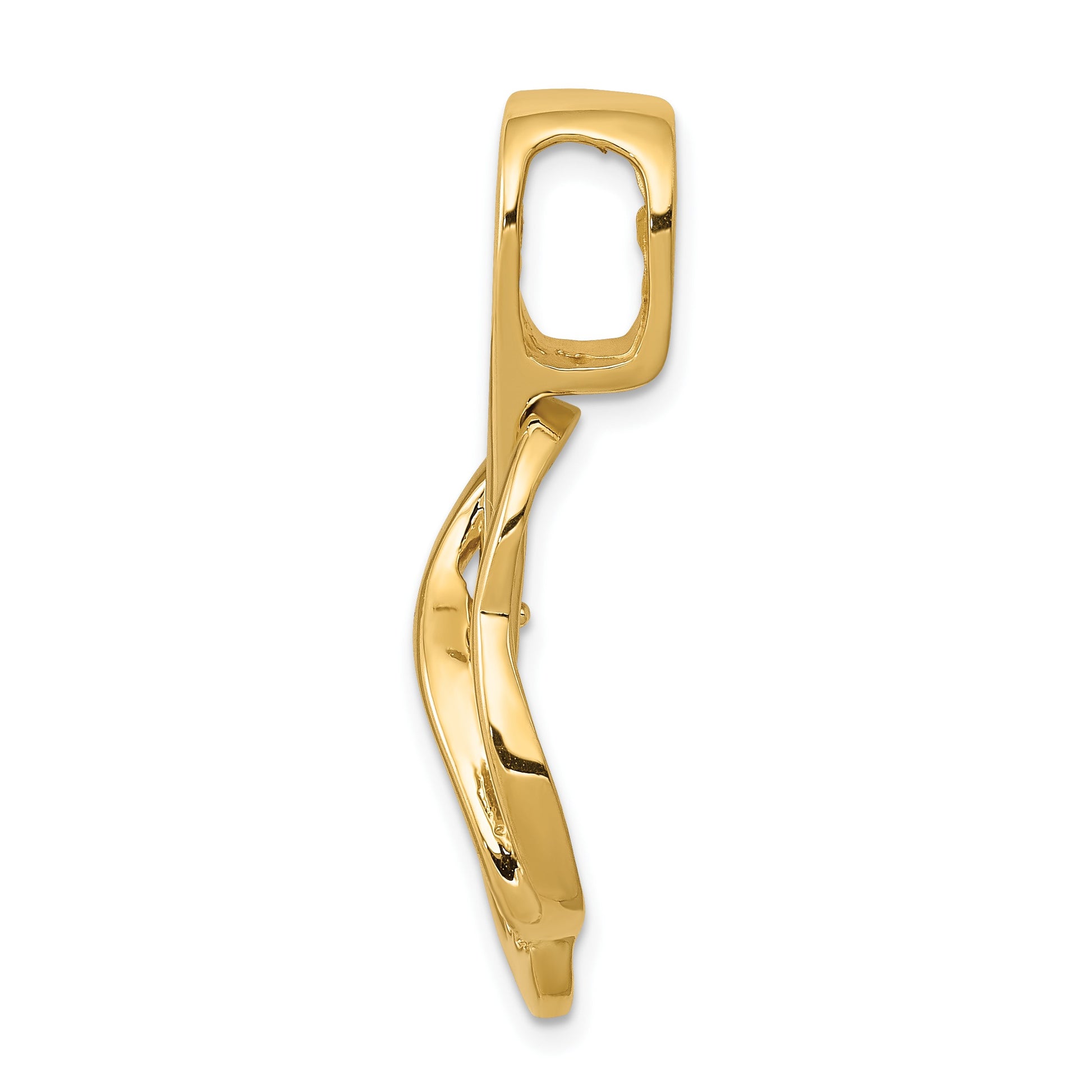 14k Peg-Set Fancy Slide Mounting Fits up to 4mm Regular/6mm Fancy or Reversible Omega