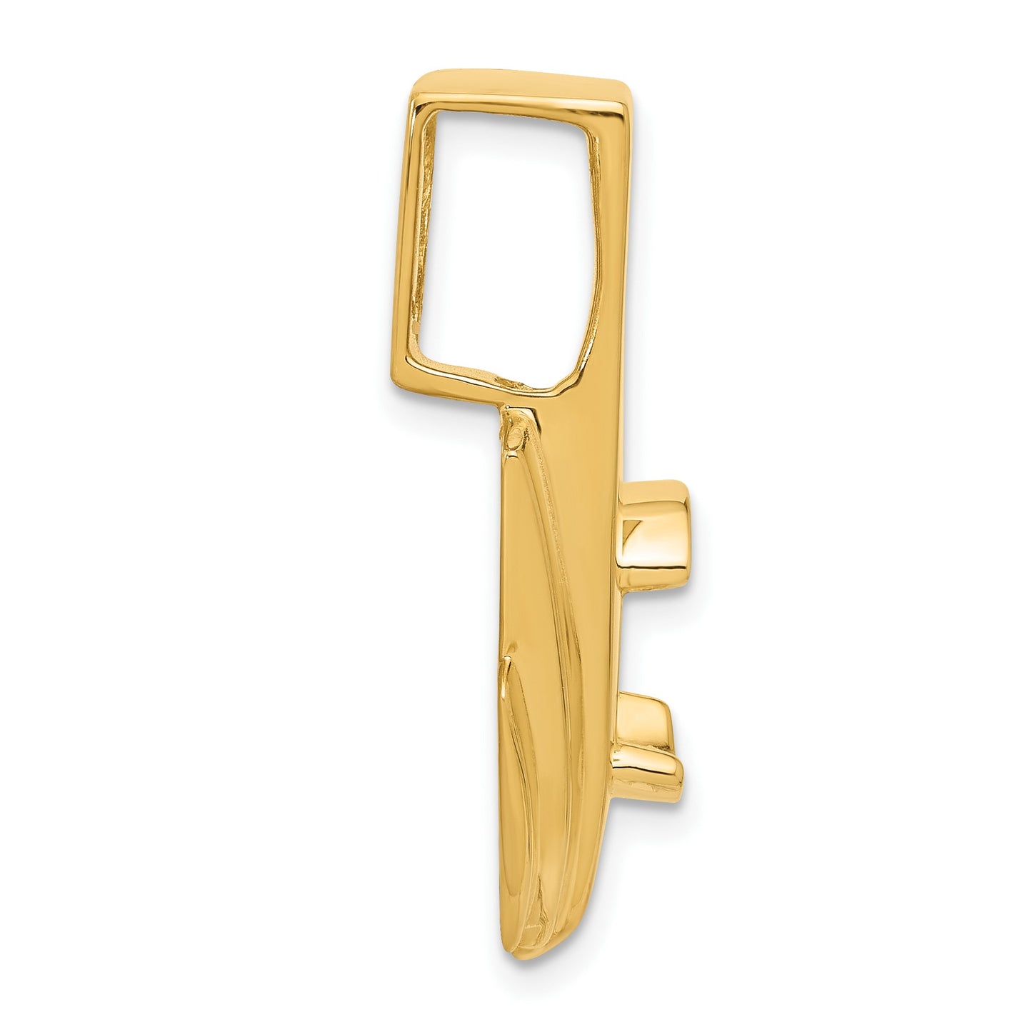 14k Holds 9x7mm Oval Stone Slide Mounting Fits up to 6mm Regular/8mm Fancy or Reversible Omega
