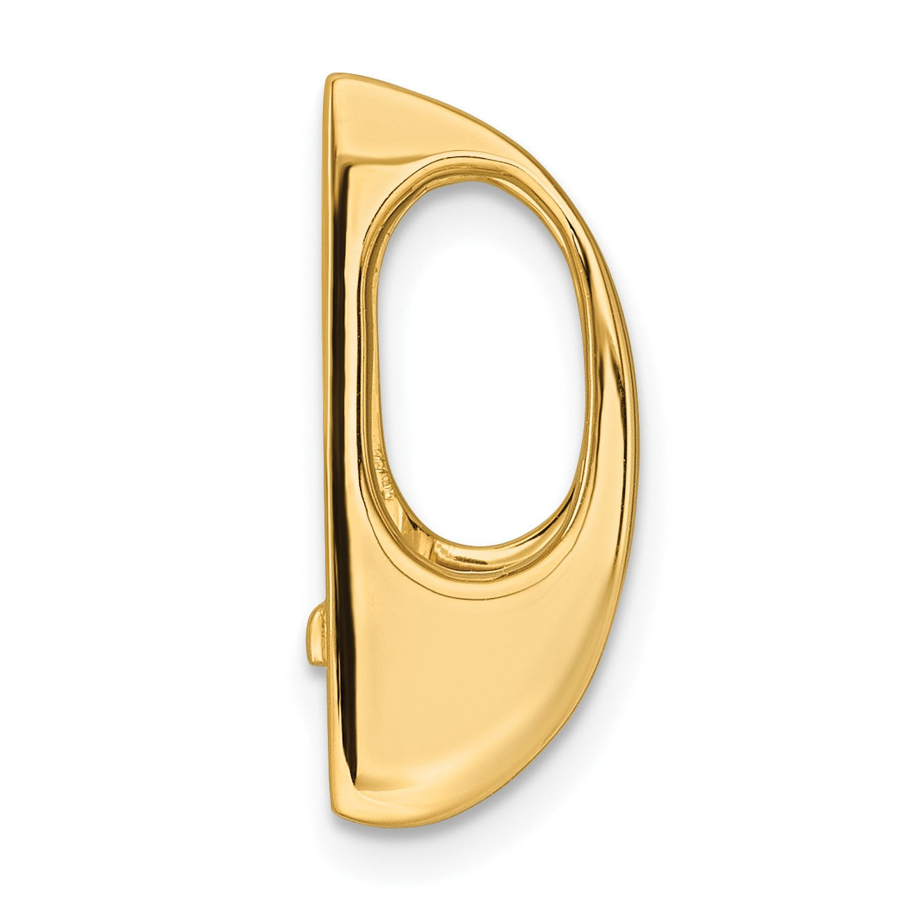14k Holds 6mm Stone Slide Mounting Fits up to 6mm Regular/8mm Fancy or Reversible Omega