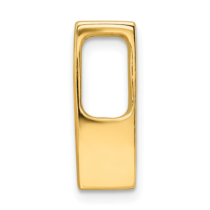 14k Holds 6mm Stone Slide Mounting Fits up to 6mm Regular/8mm Fancy or Reversible Omega
