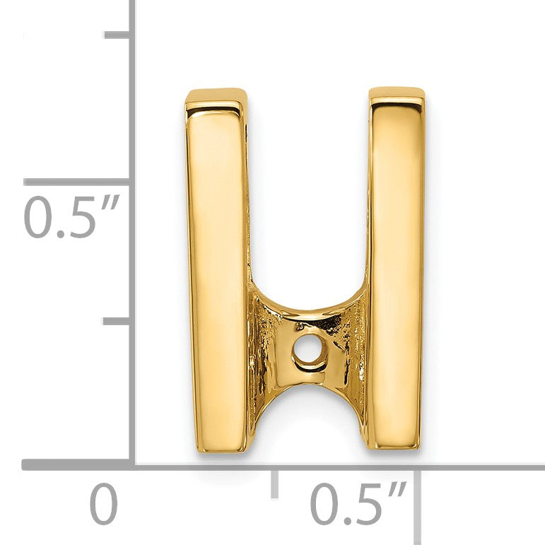 14k Holds 5.25mm Stone Slide Mounting Fits up to 6mm Regular/Fancy/Reversible Omega