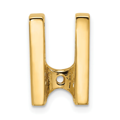 14k Holds 5.25mm Stone Slide Mounting Fits up to 6mm Regular/Fancy/Reversible Omega