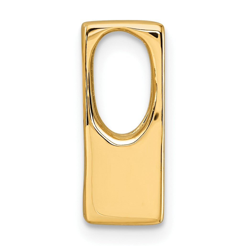 14k Holds 4.1mm Stone Slide Mounting Fits up to 4mm Regular/6mm Fancy or Reversible Omega