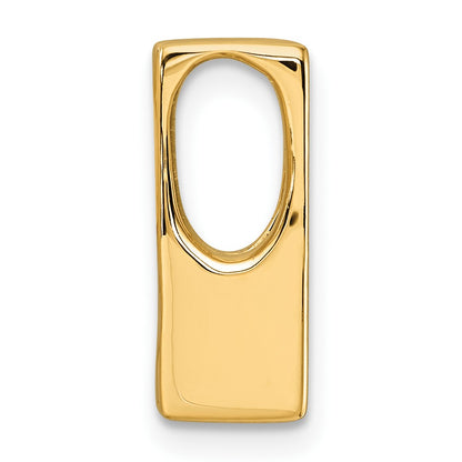 14k Holds 4.1mm Stone Slide Mounting Fits up to 4mm Regular/6mm Fancy or Reversible Omega