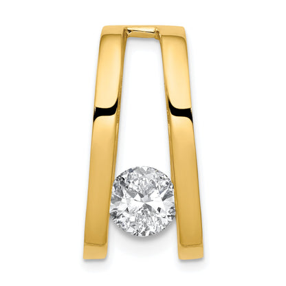 14k Holds 6.8mm Stone Slide Mounting Fits up to 6mm Regular/8mm Fancy or Reversible Omega