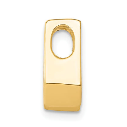 14k Holds 4.5mm Stone Slide Mounting Fits up to 2mm Regular/3mm Fancy or Reversible Omega