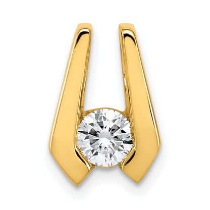 14k Holds 4.5mm Stone Slide Mounting Fits up to 2mm Regular/3mm Fancy or Reversible Omega