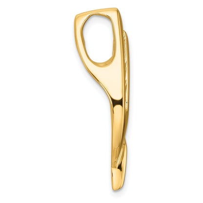 14k Holds 7-1.9mm Stones Slide Mounting Fits up to 6mm Regular/8mm Fancy or Reversible Omega