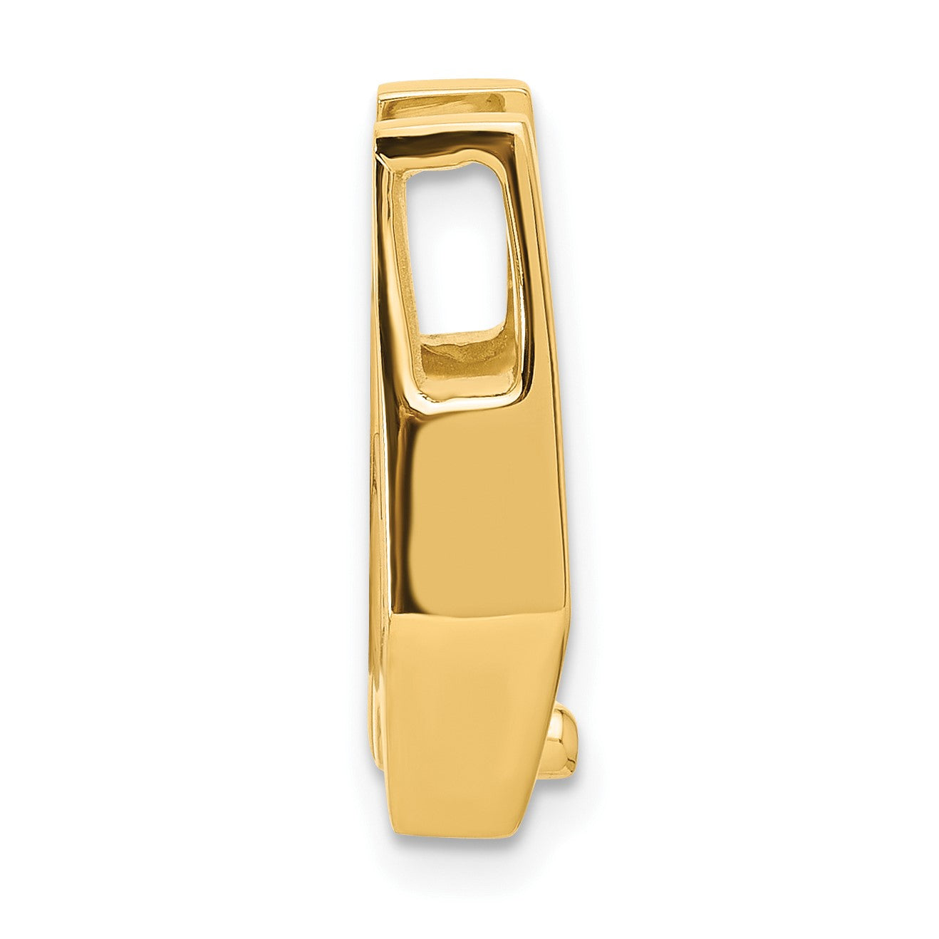 14k Holds 6.5mm Stone Slide Mounting Fits up to 2mm Regular/5mm Fancy or Reversible Omega