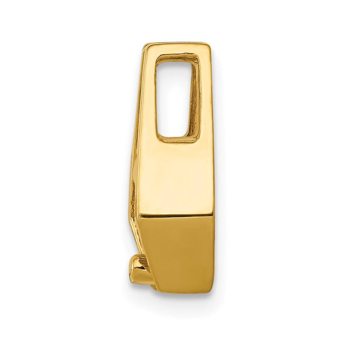14k Holds 5.75mm Stone Slide Mounting Fits up to 2mm Regular/5mm Fancy or Reversible Omega