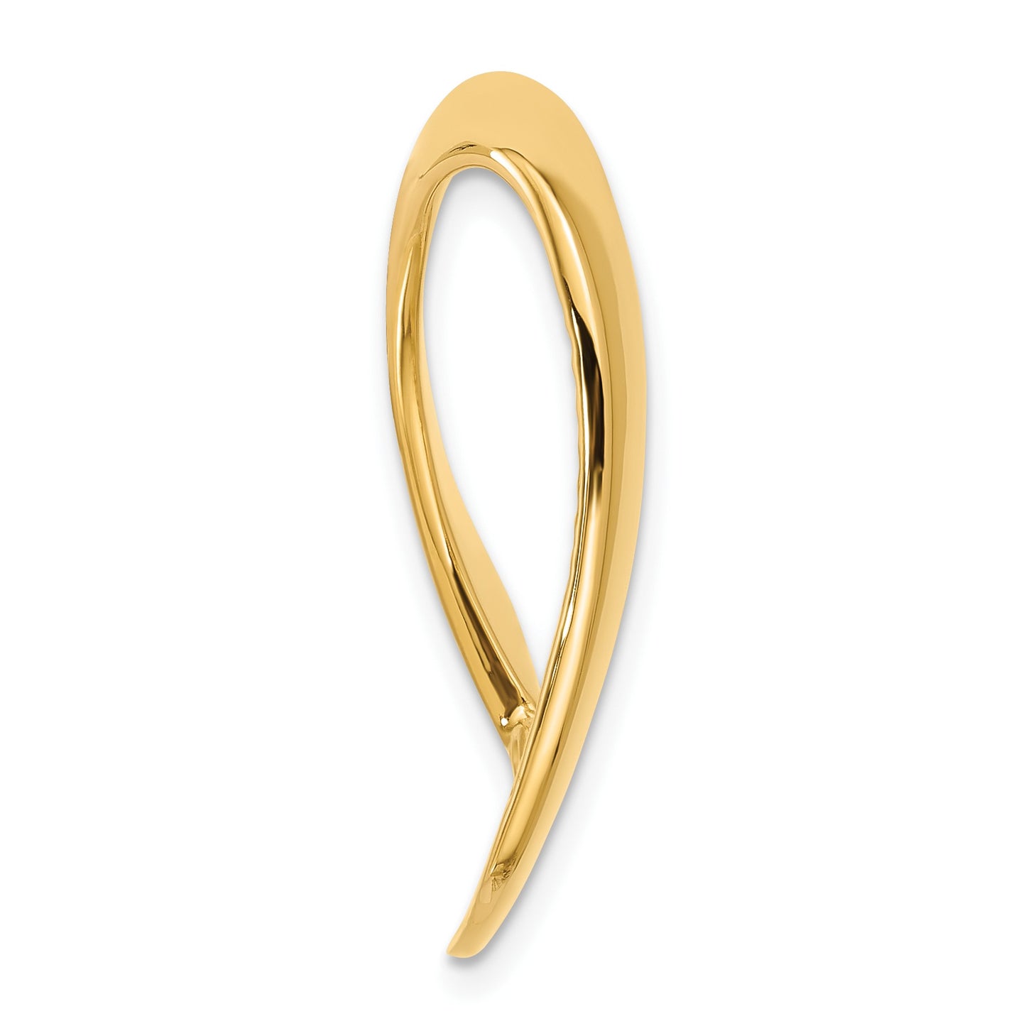 14k Fancy Peg-Set Diamond Slide Mounting Fits up to 10mm Regular/Fancy/Reversible Omega