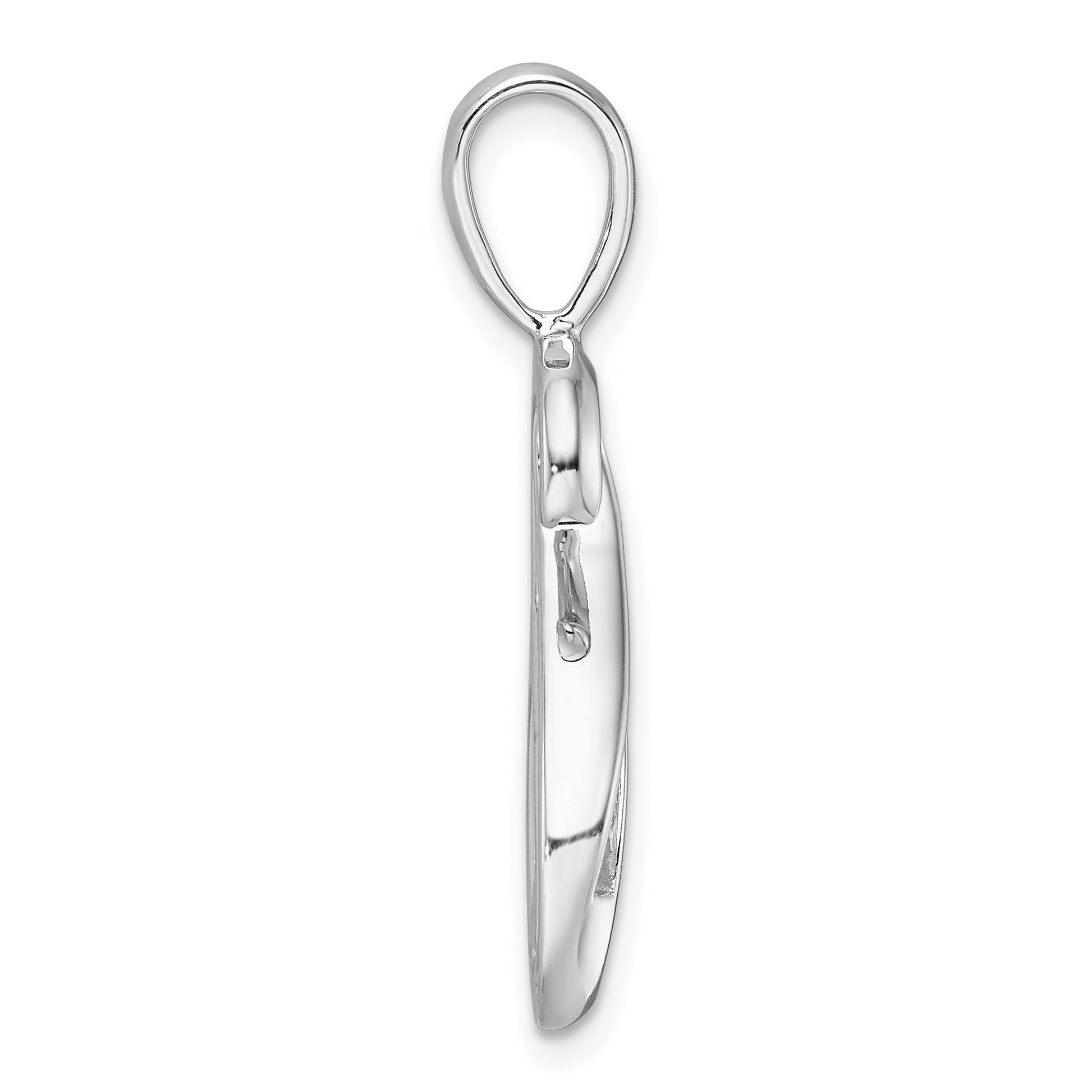 14k White Gold Holds 6-1.9mm Stones and Peg-Set Slide Mounting Fits up to 4mm Regular/6mm Fancy or Reversible Omega