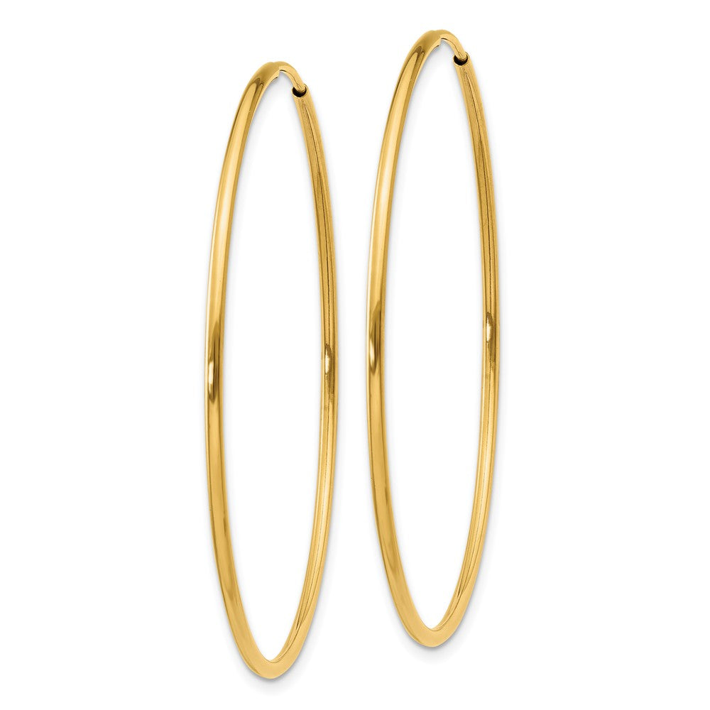 14k 1.25mm Endless Hoop Earring