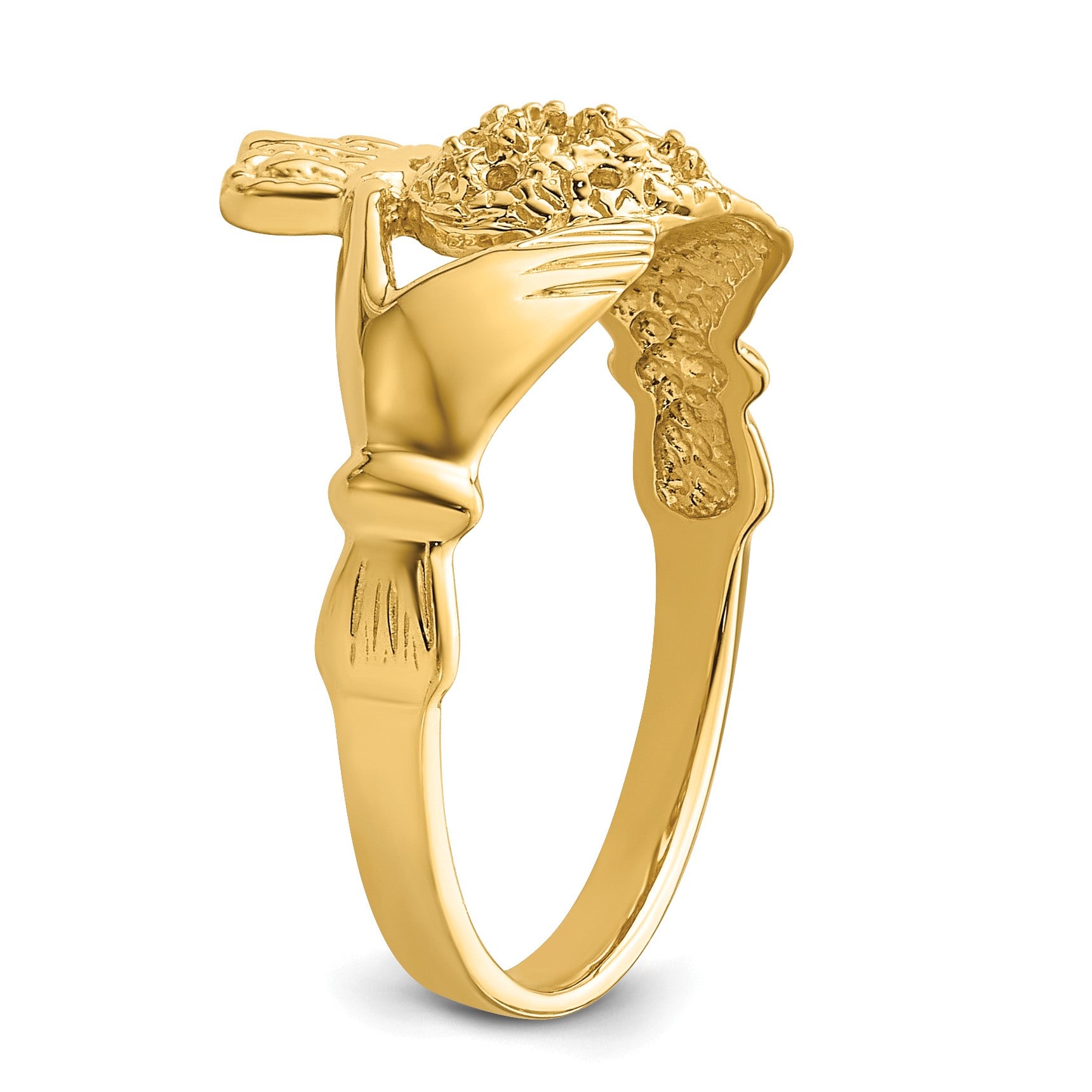 14k Claddagh Ring Mounting