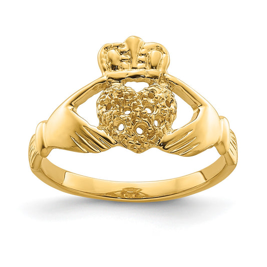 14k Claddagh Ring Mounting