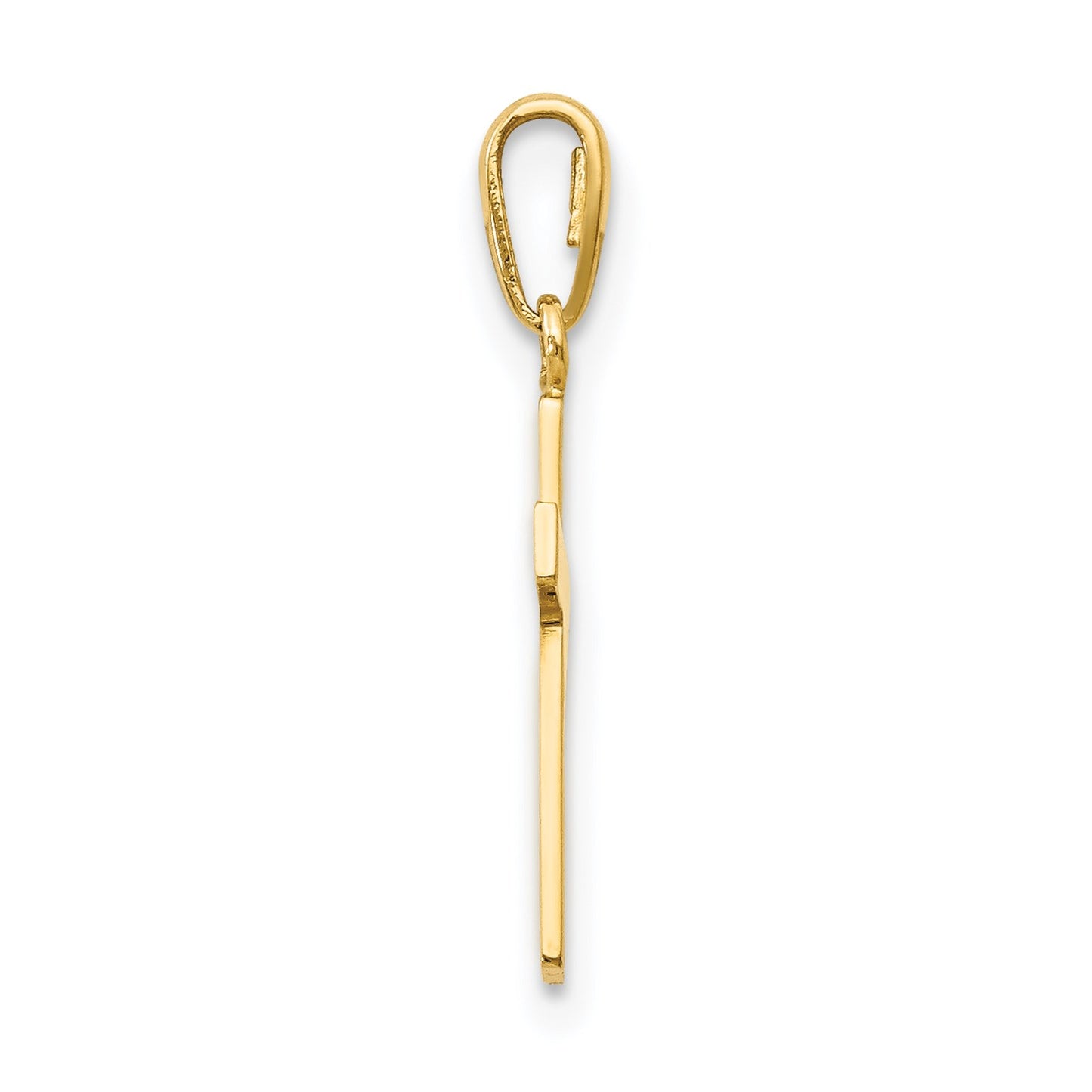 14k Childrens Cross Pendant