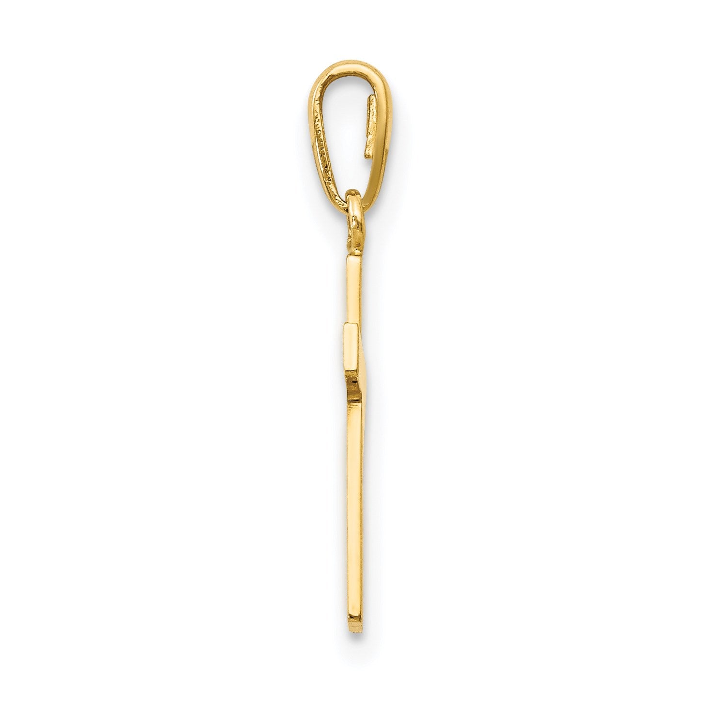 14k Childrens Cross Pendant