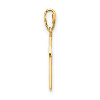 14k Childrens Cross Pendant