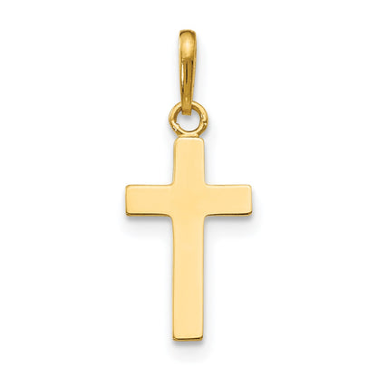 14k Childrens Cross Pendant