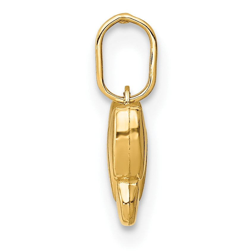 14k Polished Butterfly Childrens Charm