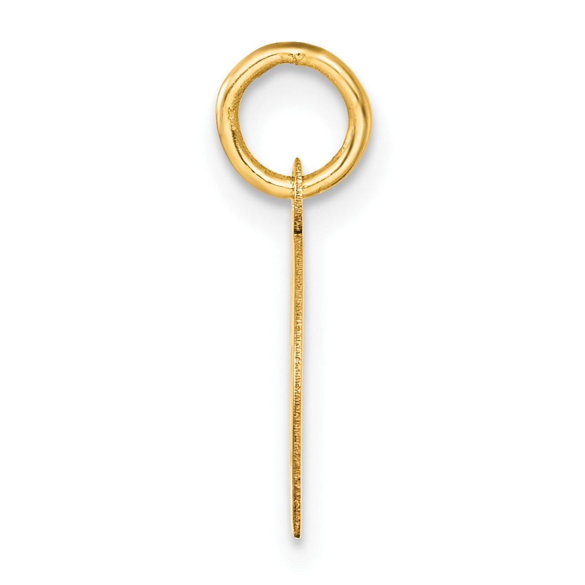 14k Polished Oval CLASS OF 2025 Charm