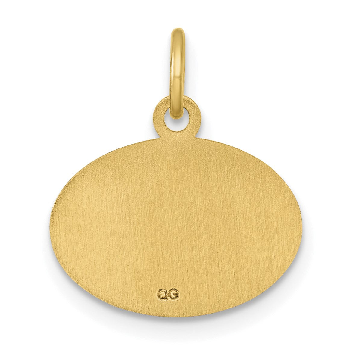 14k Polished Oval CLASS OF 2026 Charm