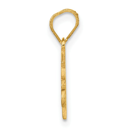 14K Graduation Cap 26 with Tassel Charm