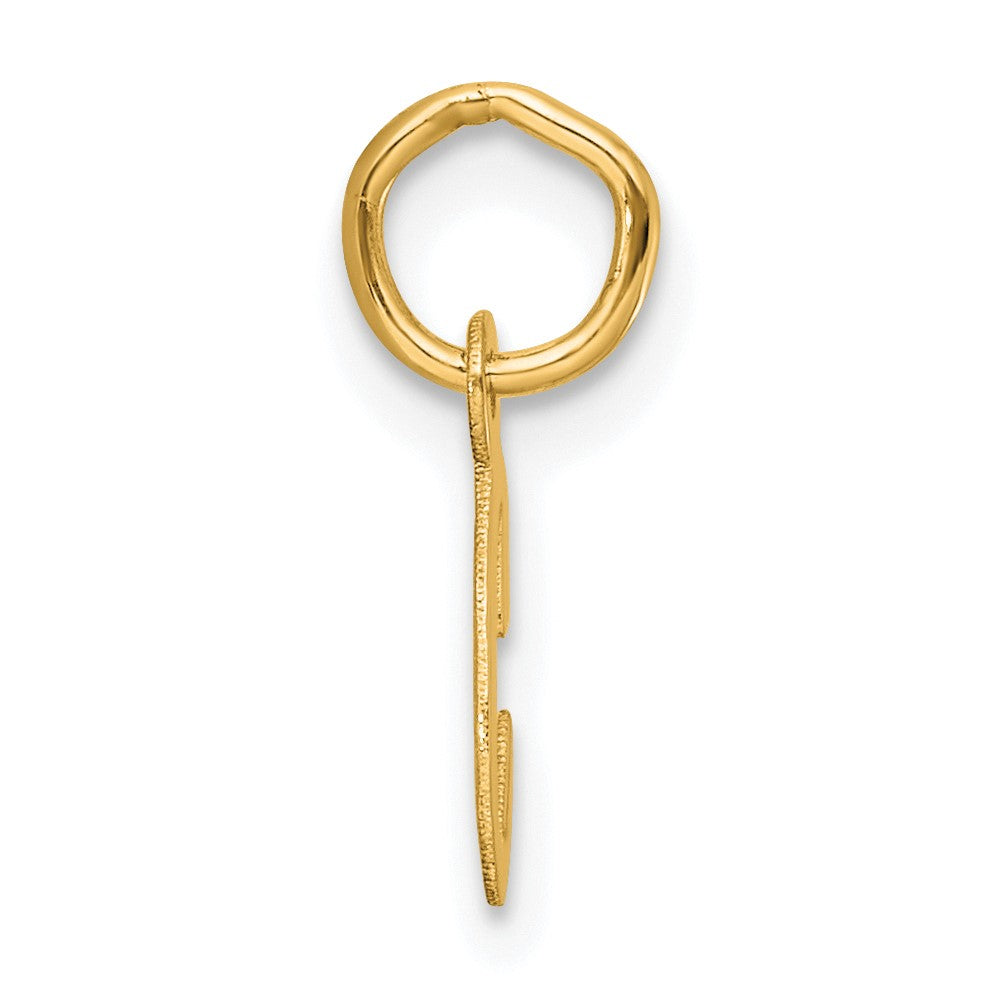 14K Small Script Letter C Initial Charm