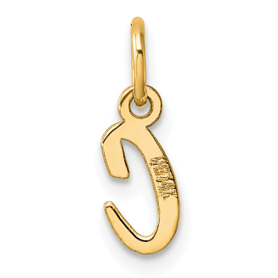14K Small Script Letter C Initial Charm