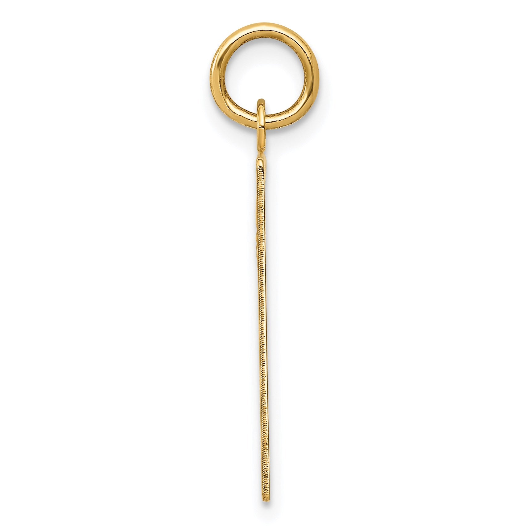 14k Thursday the First Day Engravable Calendar Pendant