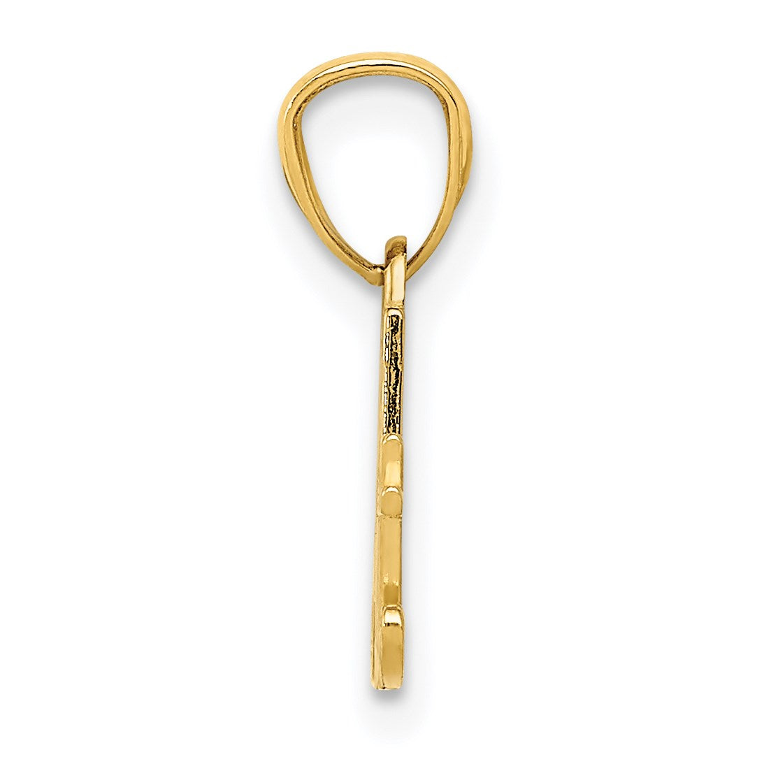 14k #1 AUNT Pendant
