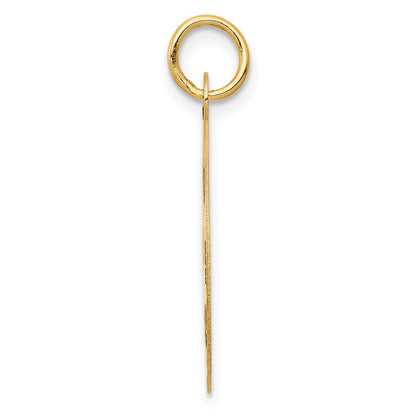 14k Medium PARAMEDIC Medical Pendant