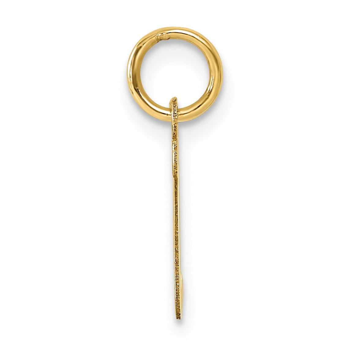 14k Small Script Initial Z Charm