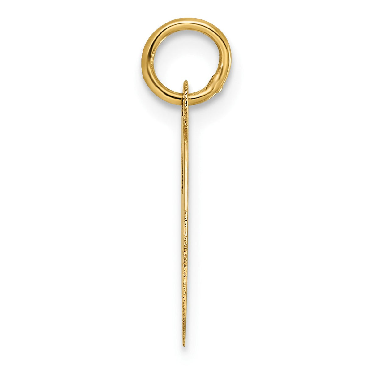 14k Medium Script Letter G Initial Charm