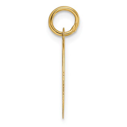 14k Medium Script Letter G Initial Charm