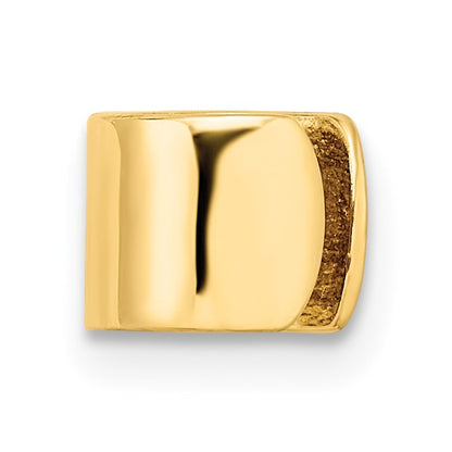 14k Polished 7.8mm Single Ear Cuff