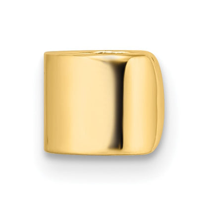 14k Polished 7.8mm Single Ear Cuff