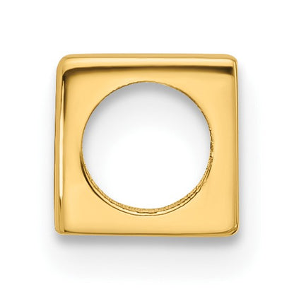 14ky Alphabet Bead Letter C