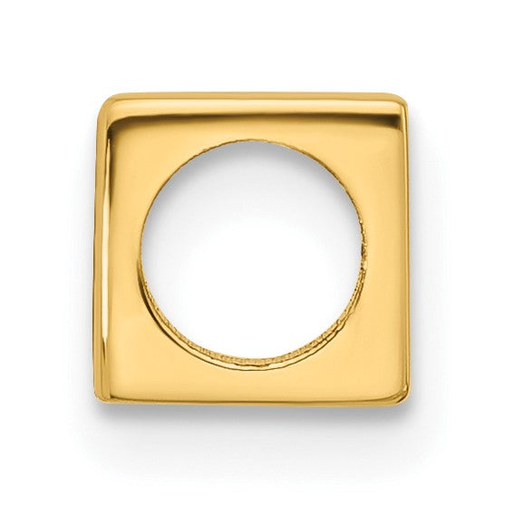 14ky Alphabet Bead Letter D