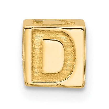 14ky Alphabet Bead Letter D