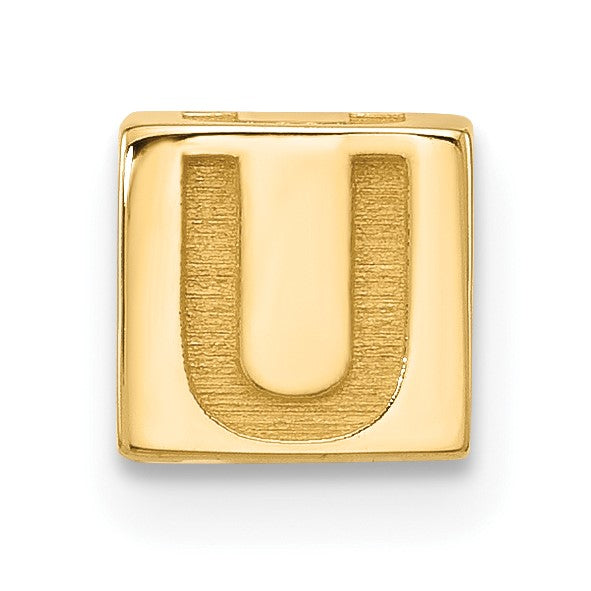 14ky Alphabet Bead Letter U