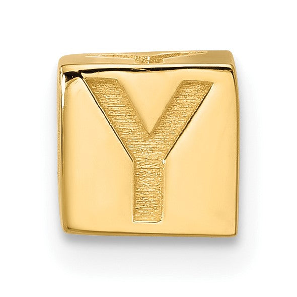 14ky Alphabet Bead Letter Y