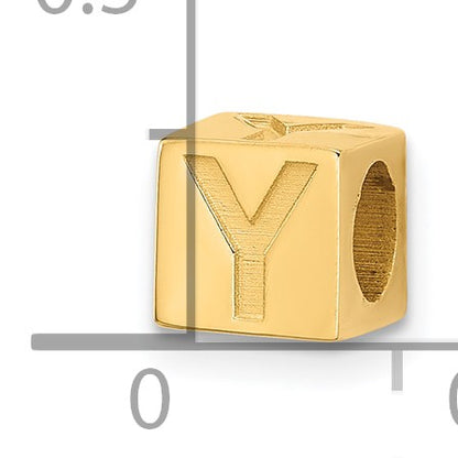14ky Alphabet Bead Letter Y