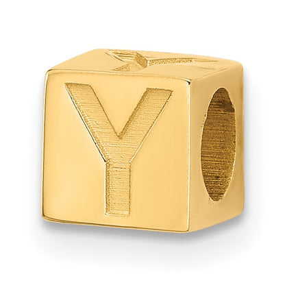 14ky Alphabet Bead Letter Y